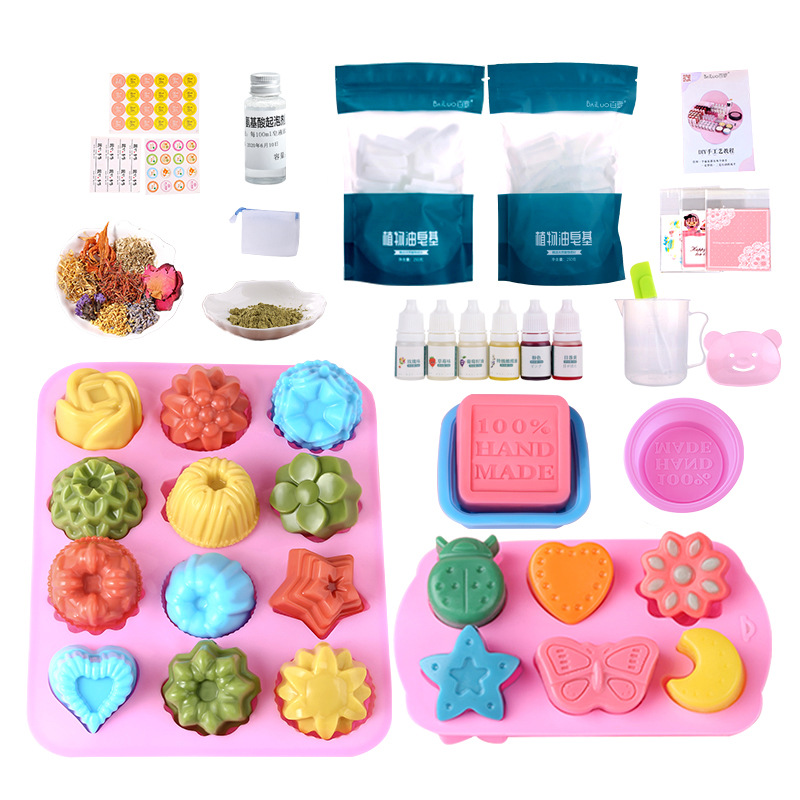 Soap Making Starter Kit - DIY 재료 팩 홈 메이드 모유