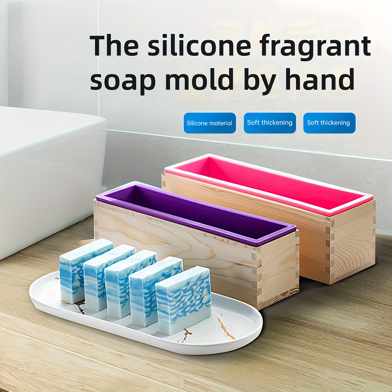 Soap Making Starter Kit - 직사각형 수제 비누 금형 직사각형 비누