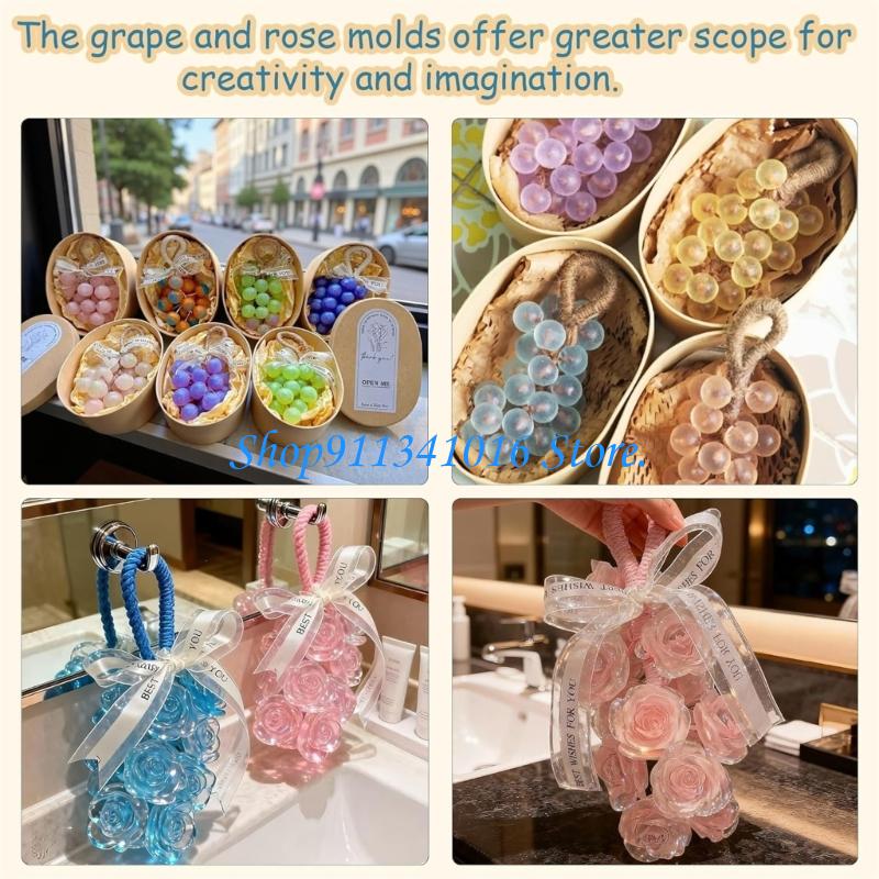 Soap Making Starter Kit - 수제 비누 어머니날 선물용 실리콘 몰드가
