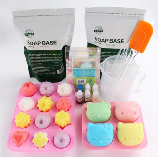 Soap Making Starter Kit - 건강 식품 등급 부드러운 실리콘 수제