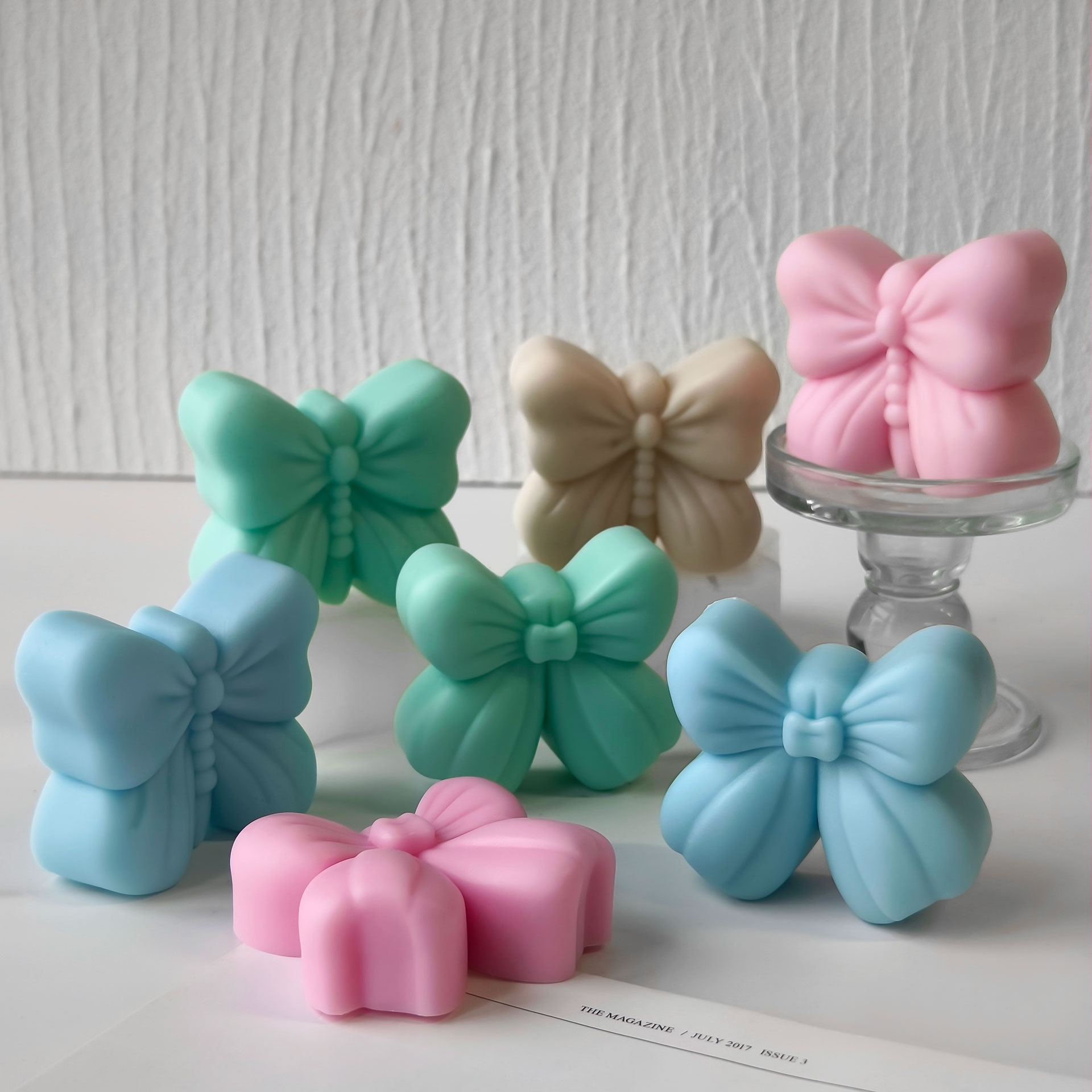 Soap Making Things - 나비 아로마 캔들 석고 장식 몰드