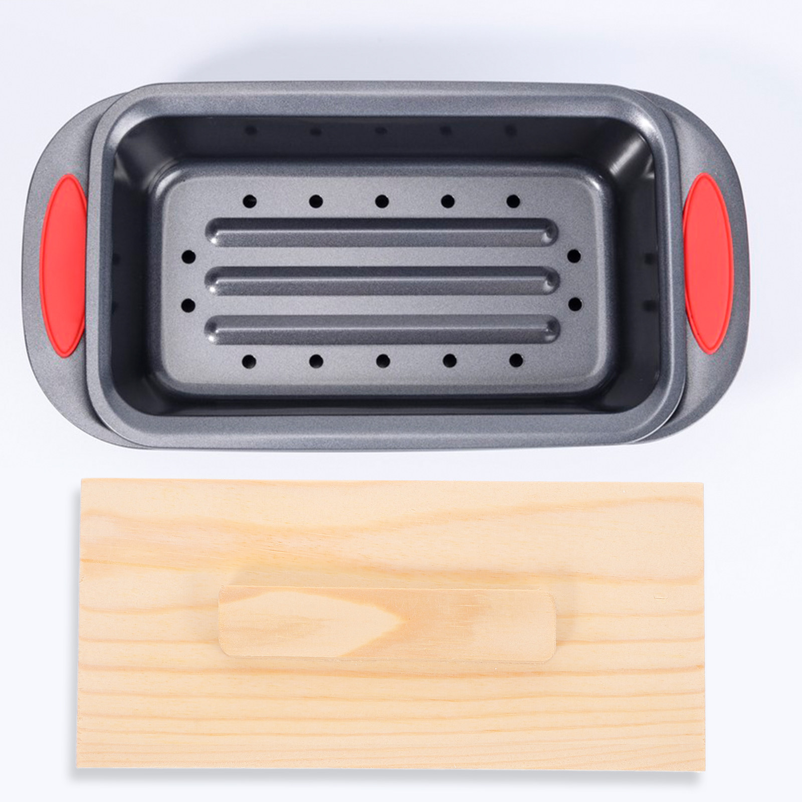 Soap Making Easy - 4Pcs 나무 직사각형 비누 몰드 뚜껑