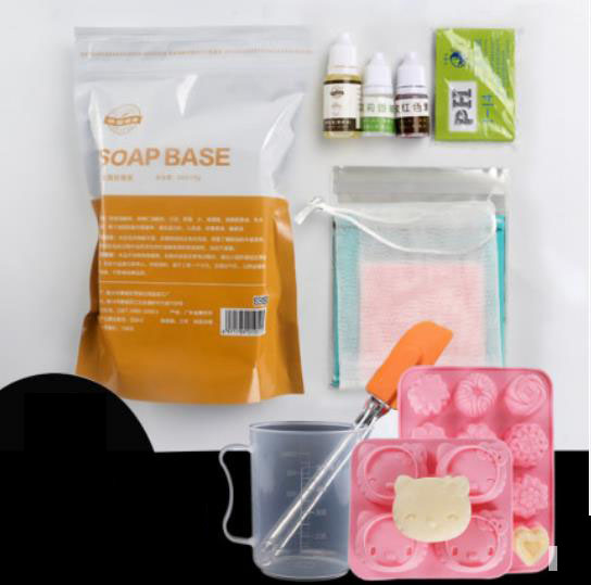 Soap Making Starter Kit - DIY 수제 실크 단백질 비누베이스 어린이