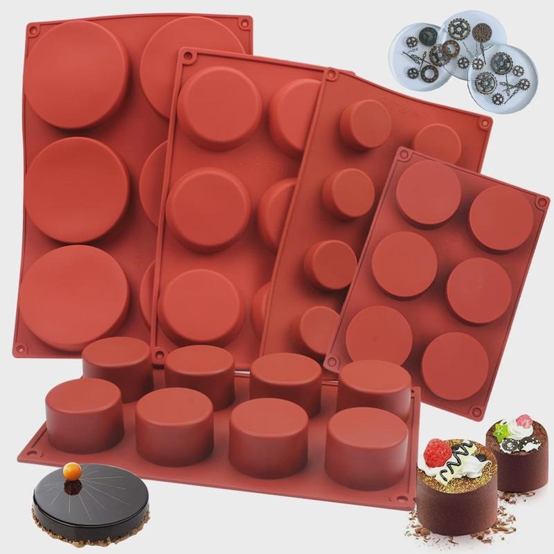 Soap Making Easy - 둥근 실리콘 비누 몰드 DIY 수제