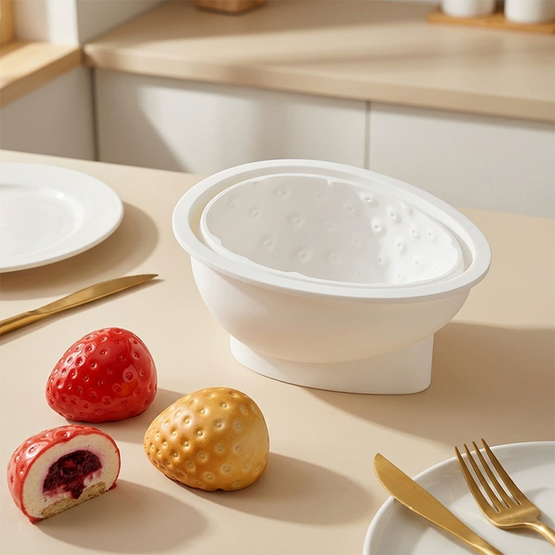 4인치 3D 딸기 실리콘 몰드, 간편 분리형 식품 등급 - Soap Making Easy 리뷰 및 가격