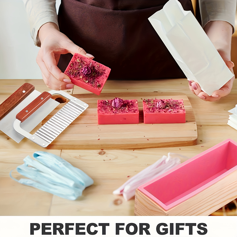 직사각형 수제 비누 금형 직사각형 비누 금형 키트(커터 - Soap Making Starter Kit 리뷰 및 가격