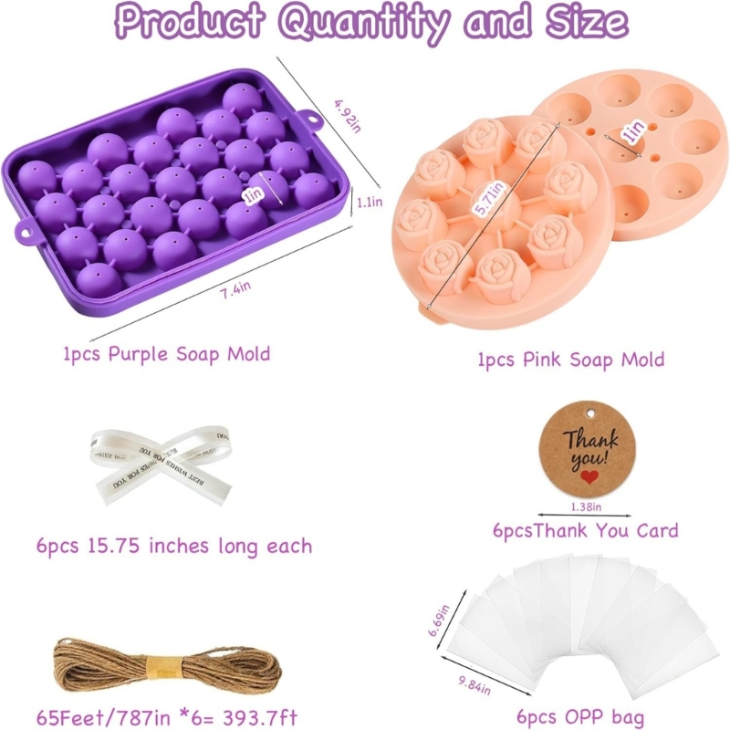 수제 비누 어머니날 선물용 실리콘 몰드가 포함된 비누  - Soap Making Starter Kit 리뷰 및 가격