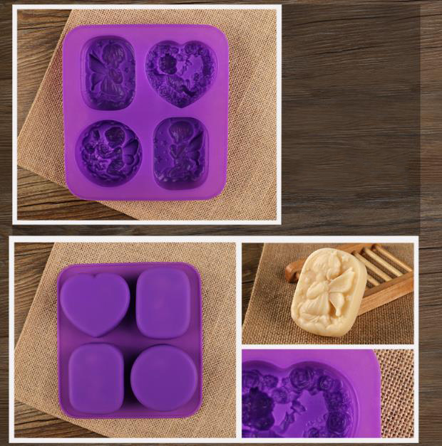 건강 식품 등급 부드러운 실리콘 수제 비누 금형, DI - Soap Making Starter Kit 리뷰 및 가격