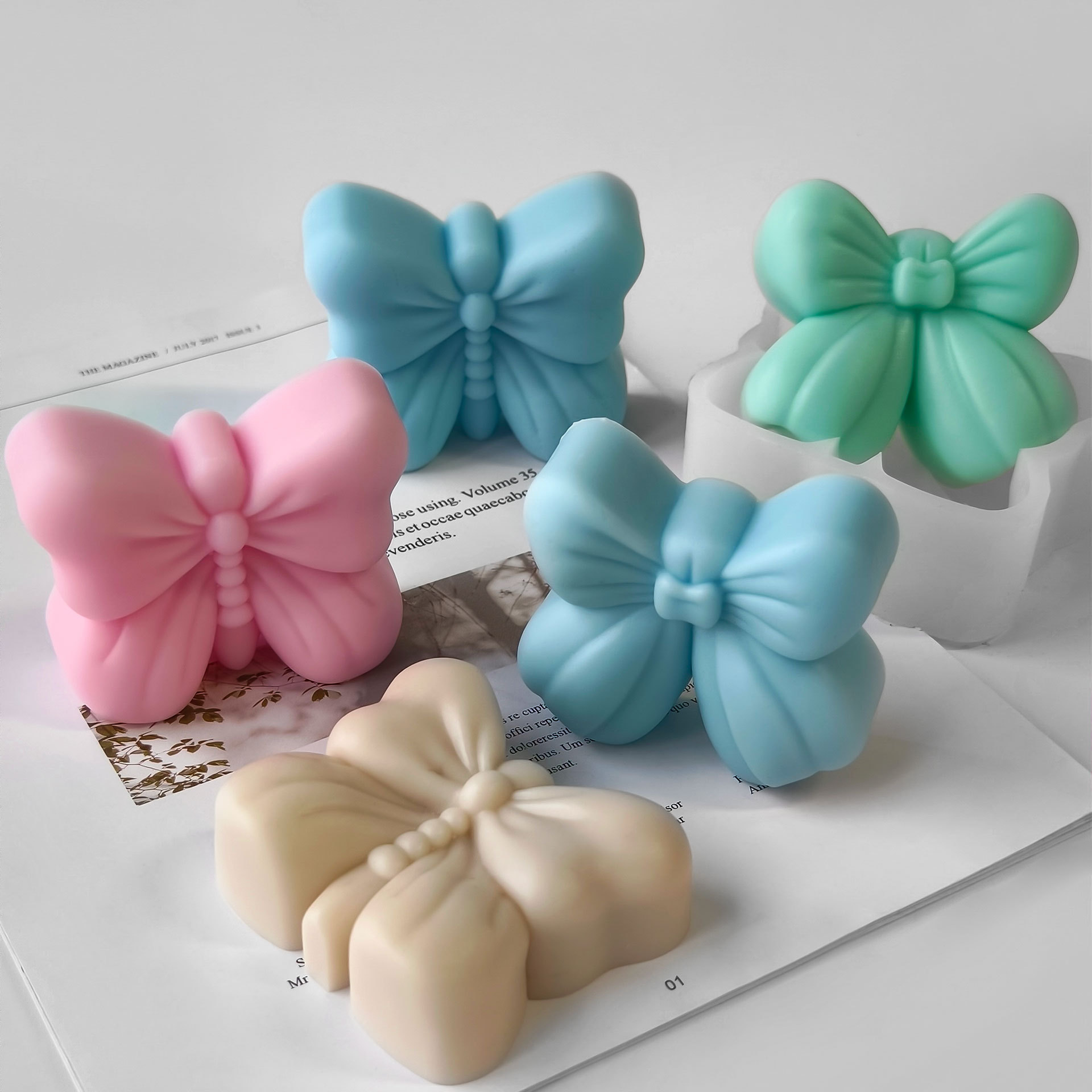 나비 아로마 캔들 석고 장식 몰드 수제 비누 소이왁스  - Soap Making Things 리뷰 및 가격