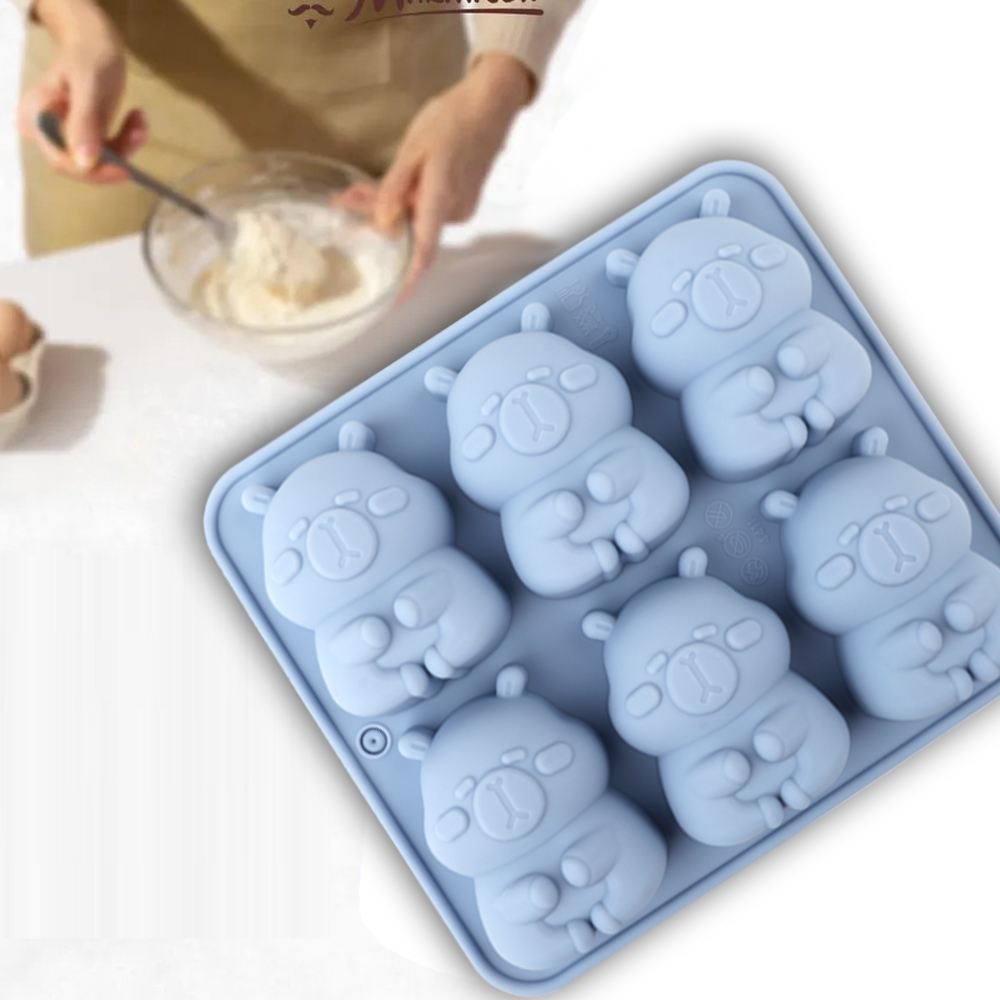 귀여운 카피바라 모양의 실리콘 케이크 몰드, 초콜릿,  - Soap Making Things 리뷰 및 가격