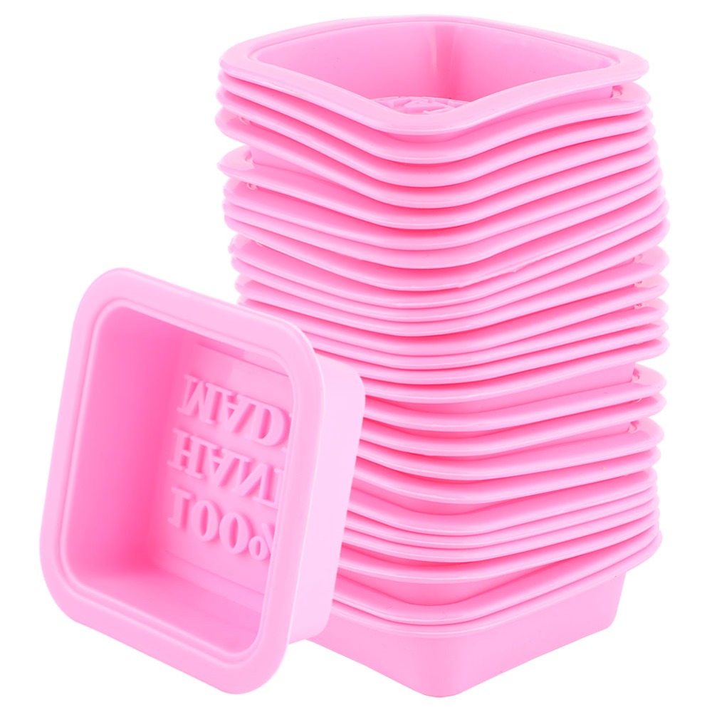 25개 재사용 가능 실리콘 비누 몰드 논스틱 유연 비누 - Soap Making Easy 리뷰 및 가격