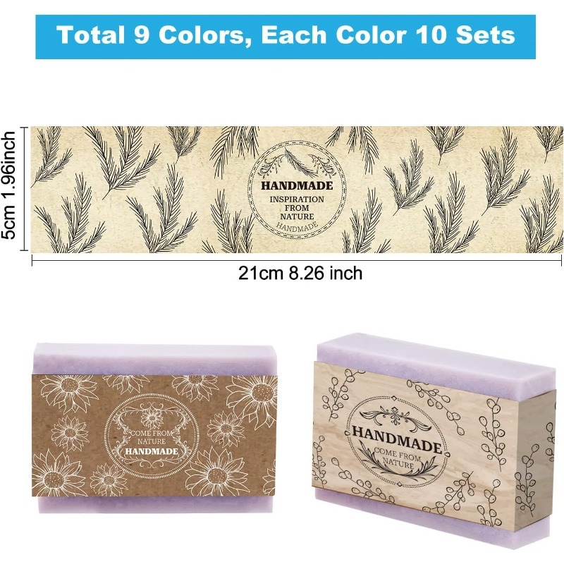 90pcs 비누에 대 한 수 제 레이블 9 스타일 식물 - Soap Making Starter Kit 리뷰 및 가격