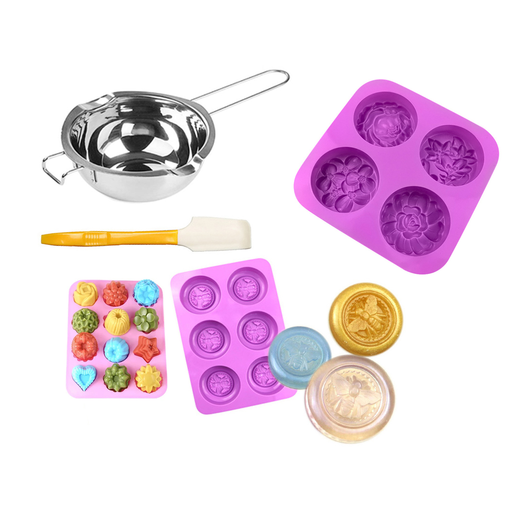 DIY 수제 비누 만들기 도구 키트 (녹이는 냄비와 비 - Soap Making Starter Kit 리뷰 및 가격