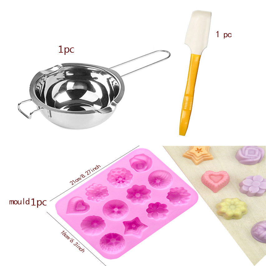 DIY 수제 비누 만들기 도구 키트 (녹이는 냄비와 비 - Soap Making Starter Kit 리뷰 및 가격