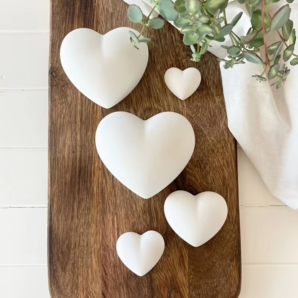 유연한 하트 모양 3D 하트 케이크 몰드 S/M/L 유 - Soap Making Easy 리뷰 및 가격