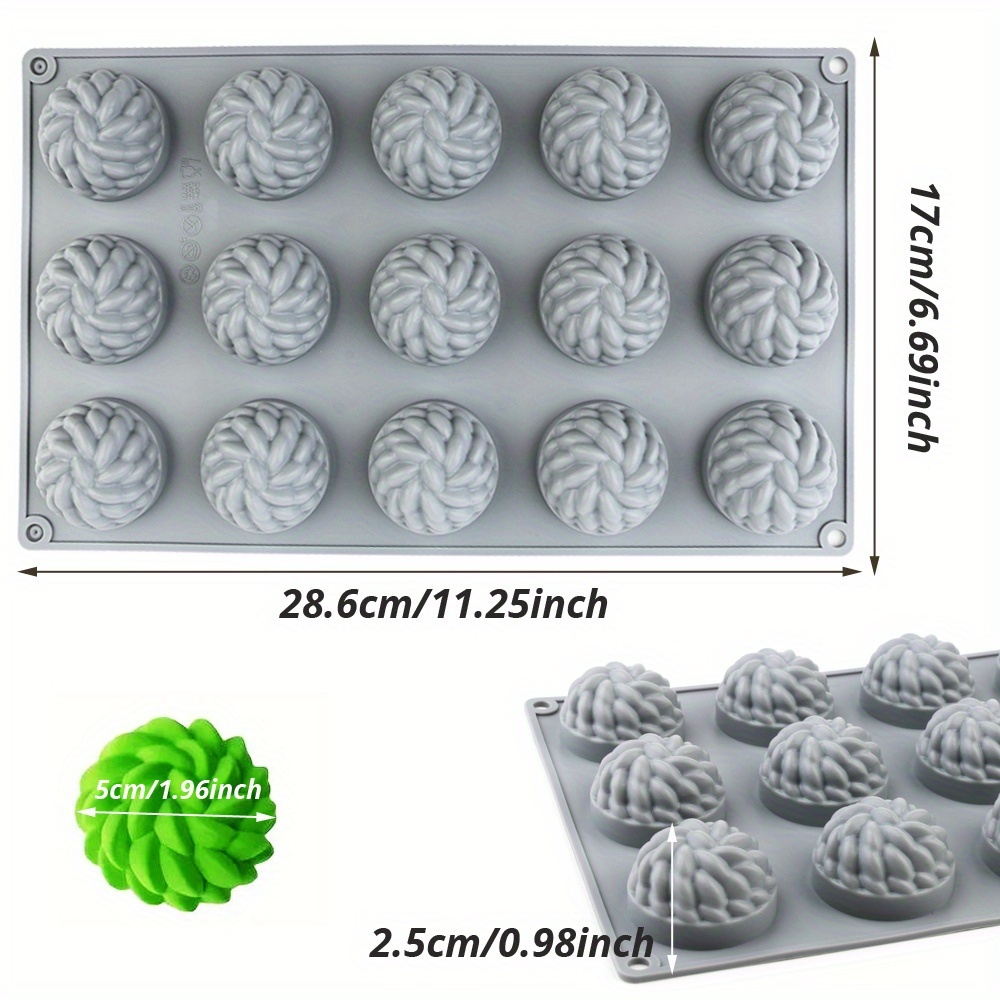 1 케이크 몰드 산타아나 플로럴 - 꽃 모양의 무스 몰 - Soap Making Easy 리뷰 및 가격